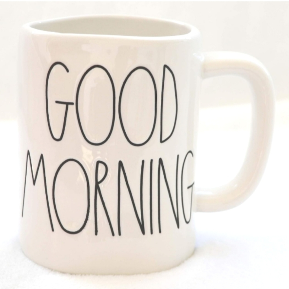 Rae Dunn Artisan Collection "Good Morning" Ceramic Mug